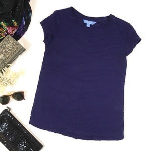 VERA WANG Textured T-Shirt